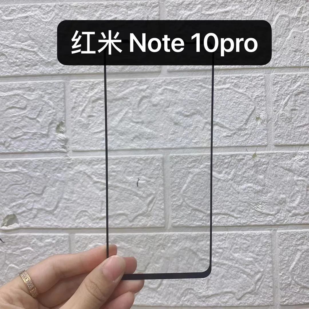 100 шт. для Xiaomi Redmi Note 10 Pro/Note 10s/Note 9s/Note 9 9T/Note 8T/Redmi 9AT 2.5D полное покрытие клейкое