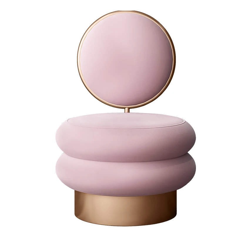 

Стул TT для макияжа в скандинавском стиле, роскошный туалетный стул, простой косметический стул для чистки ногтей, кресло для девушек, спинки...