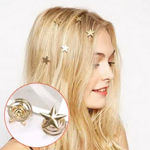 Peignes à cheveux pour mariage, 5 pièces, accessoires de coiffure, étoile, à la mode, ornements de mariée  (2)