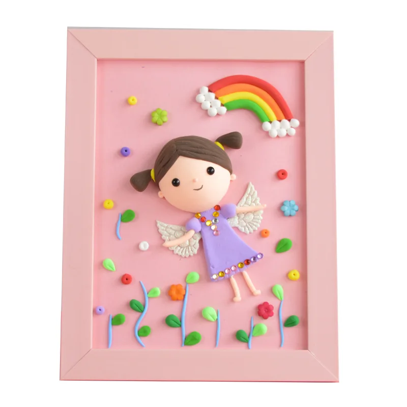 Детские развивающие игрушки ручной работы суперсветильник глина набор 3D