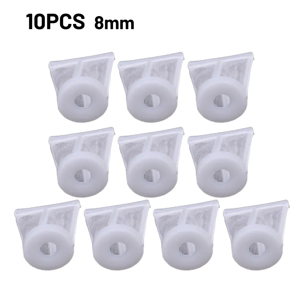 

Suction Feed Pot Spray Tool Pot Paint Filter White 10 PCS/Set 120 Mesh 8/10/12mm