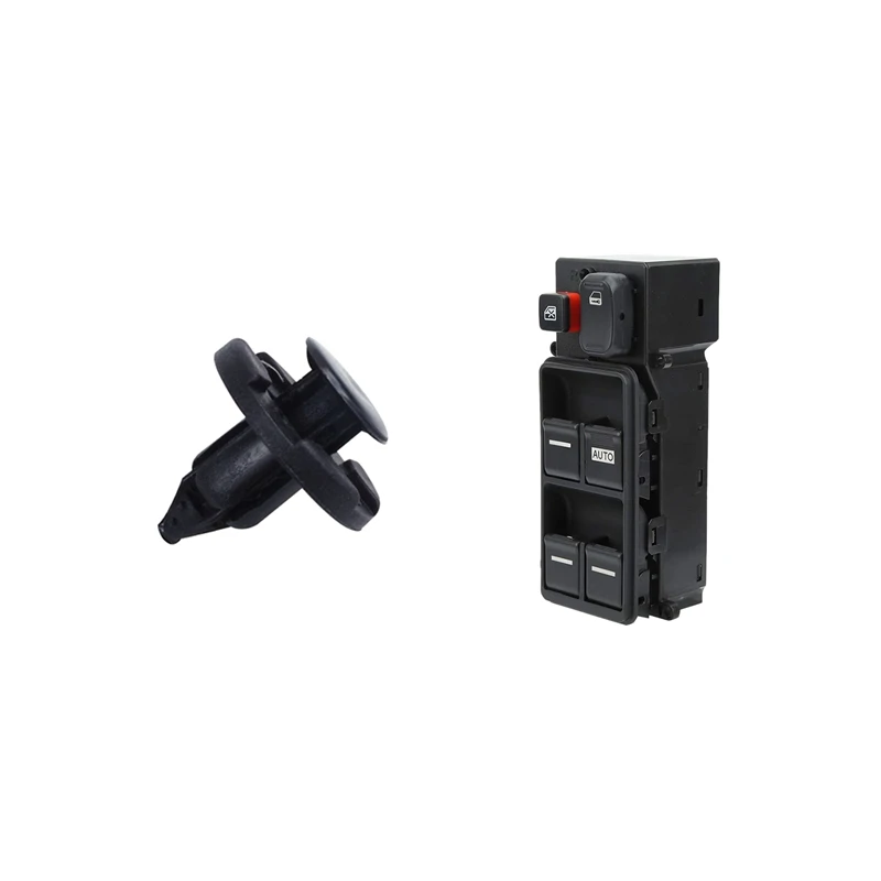 

20 Pcs Plastic Rivets Clip & 1 Pcs Window Control Switch