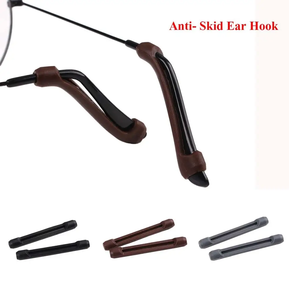 

3 пары невидимых силиконовых Противоскользящих оправ для очков противоскользящие ушные вкладыши с крючком для очков аксессуары для очков