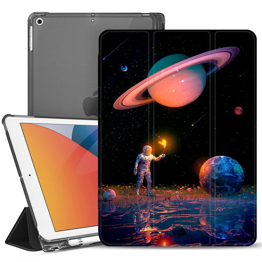 

Astronaut Aviation Silicone ipad Case For 10.9 inch Air 4 2020 10.5 inch iPad Pro 7th Generation 12.9 ipad Pro 2018 Mini 5 Case