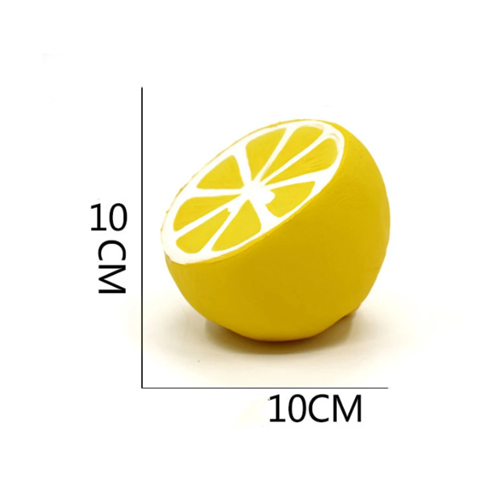 

Stretchy Resin half-lemon Squeeze Toy Slow Rising Decompression Toy Gifts