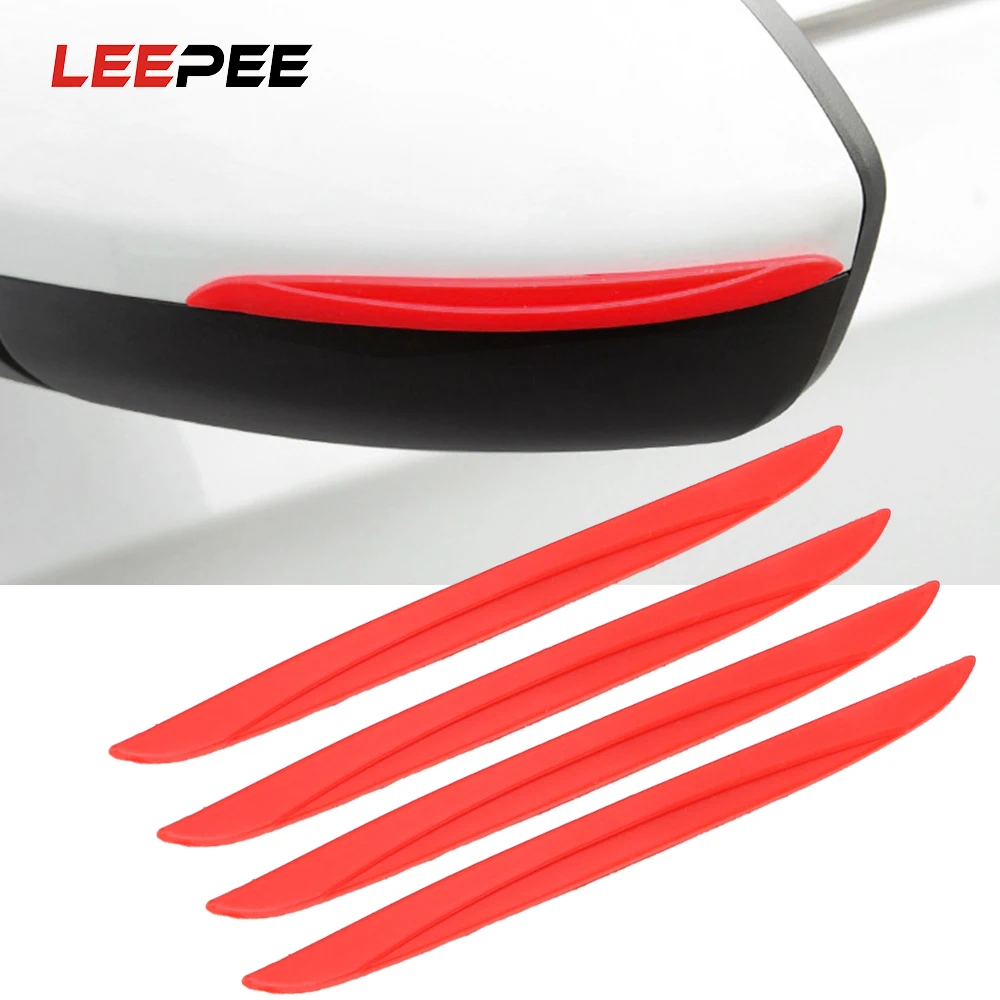 LEEPEE 4 шт./компл. автомобиль край двери протектор Зеркало заднего вида защиты
