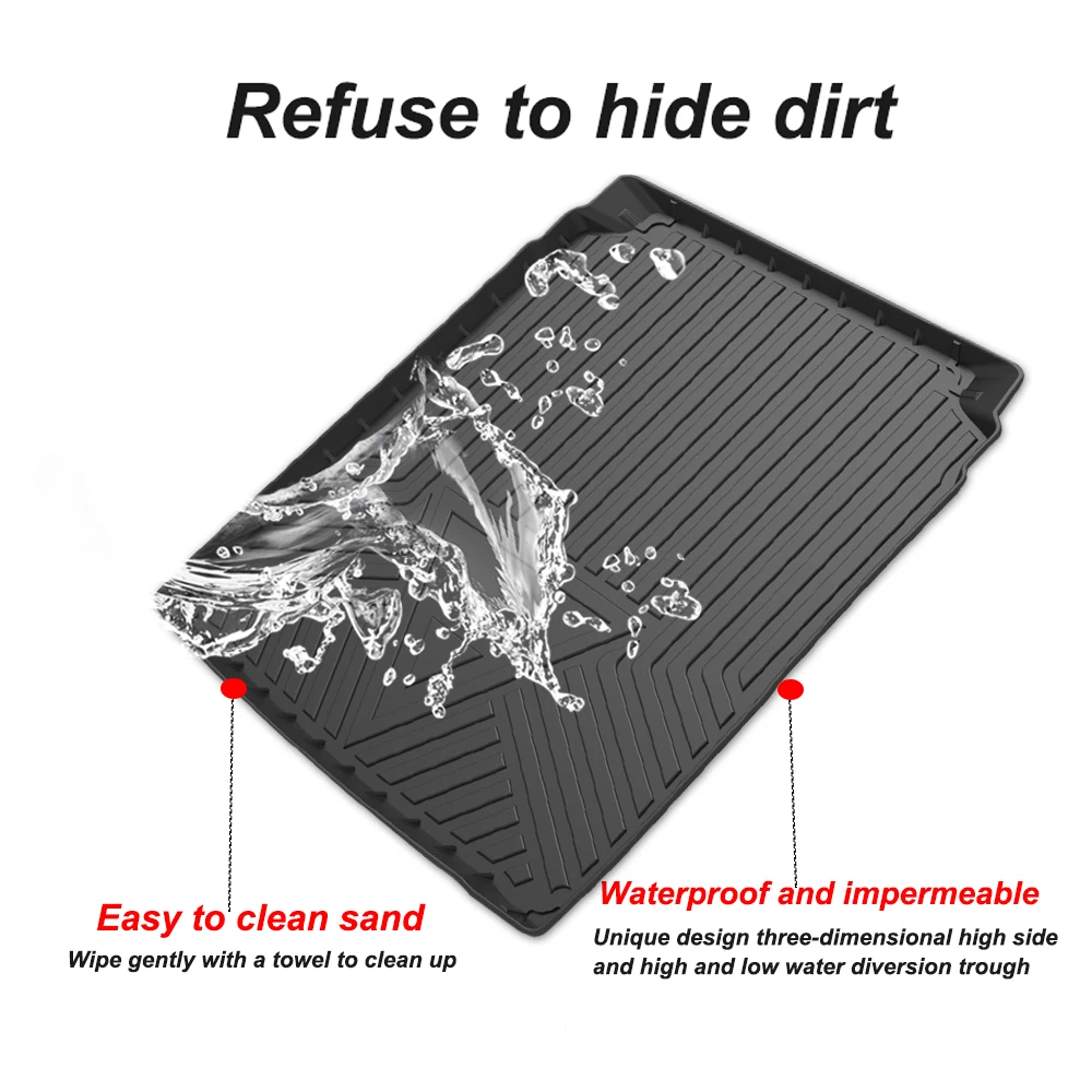 Коврик для багажника автомобиля Volkswagen CC 2009 2010 2011 2012 2013 2014 2016 2017