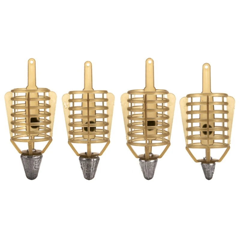 Рыболовная клетка для приманки свинцовое грузило поворотный Весна + свинцовая