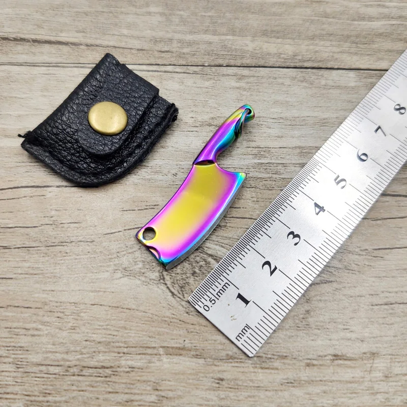 Нож с фиксированным лезвием из нержавеющей стали ручка Эбенового дерева