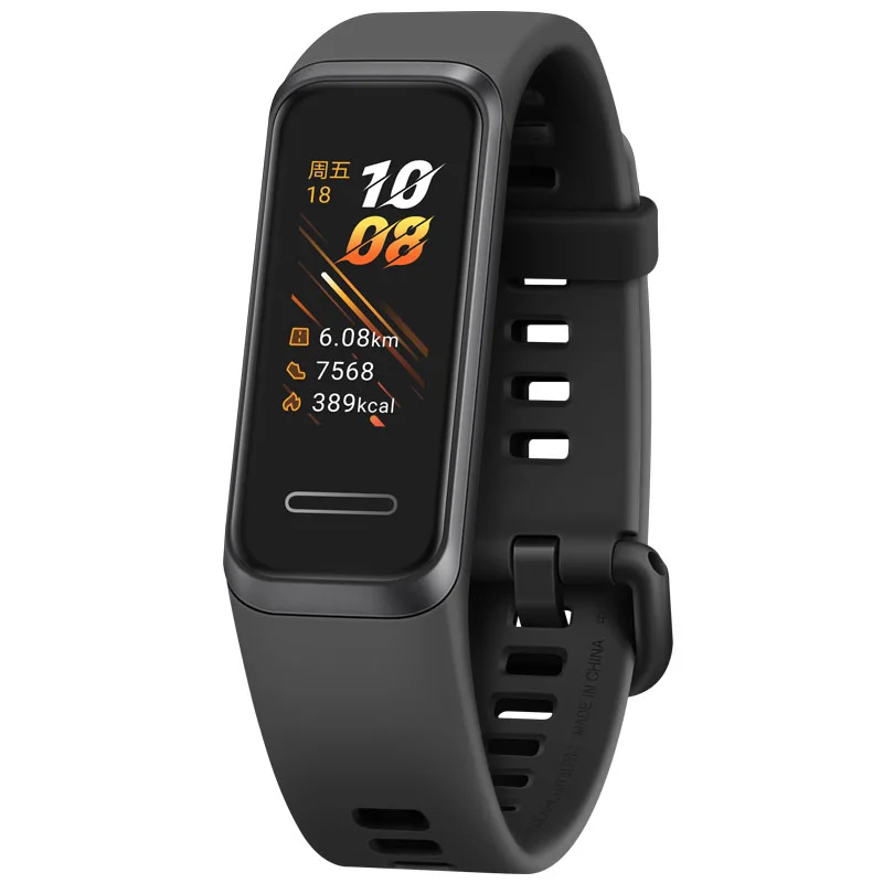 Оригинальный Смарт-браслет Huawei Band 4 с функцией измерения пульса и уровня