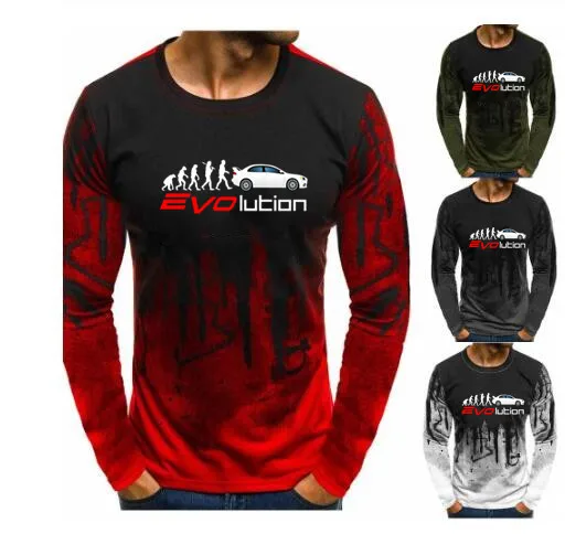 2020 модная брендовая мужская летняя футболка Мужская Lancer Evo Ix X XI XII Fans Evolution размер