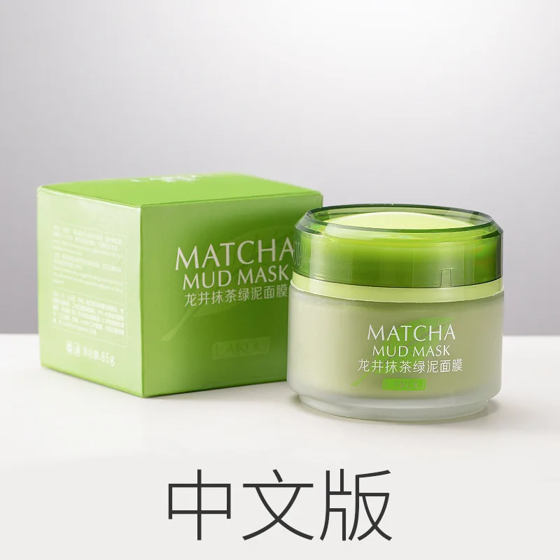 LaiKou Longjing смесь зеленая маска 85 г пополнение освежающие средства по уходу за кожей