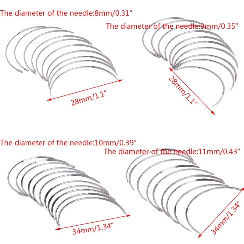 1 сумка шовная игла полукруг птица медицинский ветеринарный скот овца зверь | Дом