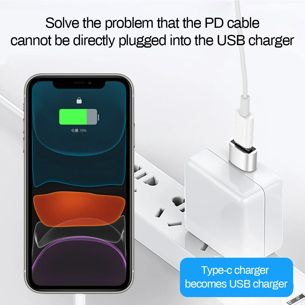 otg type c usb адаптер для мобильный тел