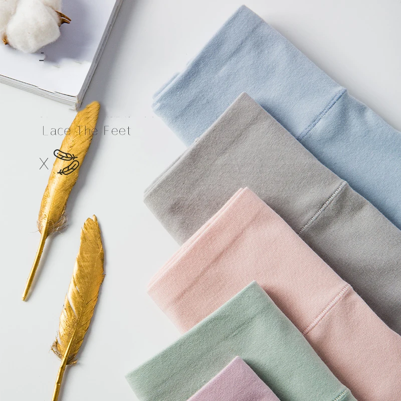 ZJX 4 шт./лот Трусики с высокой талией женское Мягкое хлопковое нижнее белье для