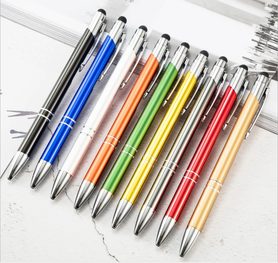 Ручка шариковая лазерная 5 шт. с текстом | Канцтовары для офиса и дома