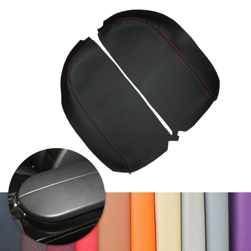 

For Acura MDX 2007 2008 2009 2010 2011 2012 2013 Car-styling Center Control Armrest Box Microfiber Leather Cover Trim