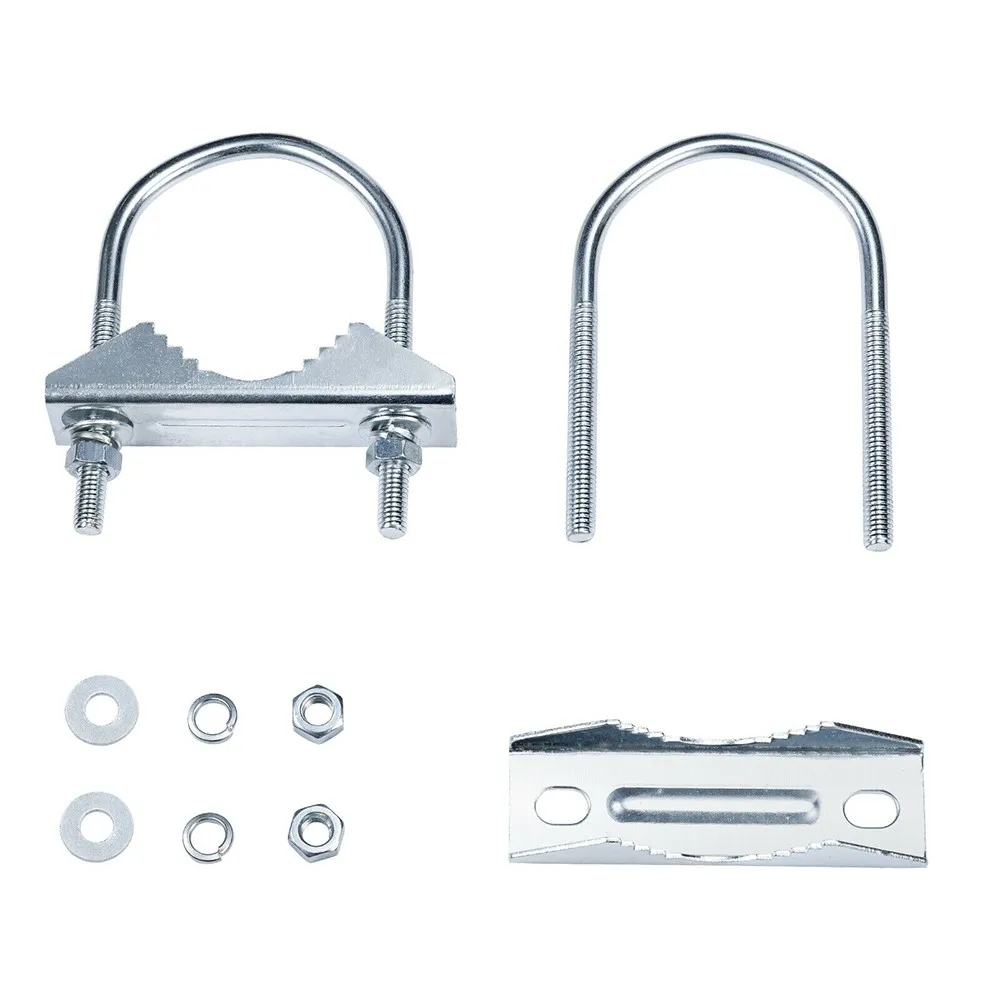 Промышленные U-образные зажимы 2 шт. для антенны коды мачты/трубки/труб/полюса |
