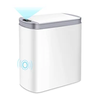 smart sensor trash can electronic automatic household bathroom toilet waterproof narrow seam sensor bin