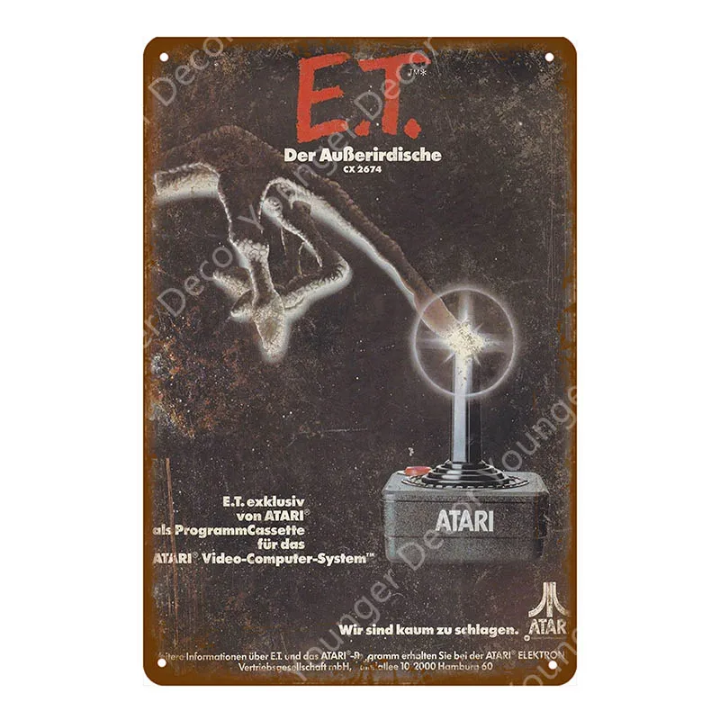 YD8087BI Кино, комикс, видео игра, Yoys Poster Play Gaming, металлические знаки, геймерская наклейка на стену для паба, бара, клуба, домашний декор, мультяшная доска, YI-162 - Цвет: YD8087BI