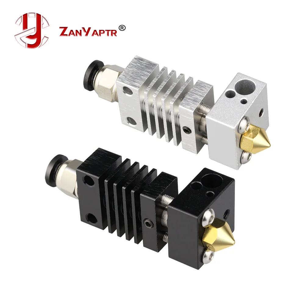 CR10 Hotend экструдер на большие расстояния из титанового сплава тепловой теплолом для Creality CR-10 3d принтер микро Швейцарский