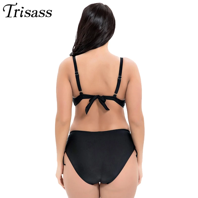 Купальник LEBESI Женский размера плюс пуш-ап на косточках с принтом | Женская одежда