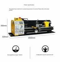 New High-quality 600A Mini Lathe Stainless Steel Processing Lathe Household Metal Woodworking Lathe 110V  220V Brushless 11KW