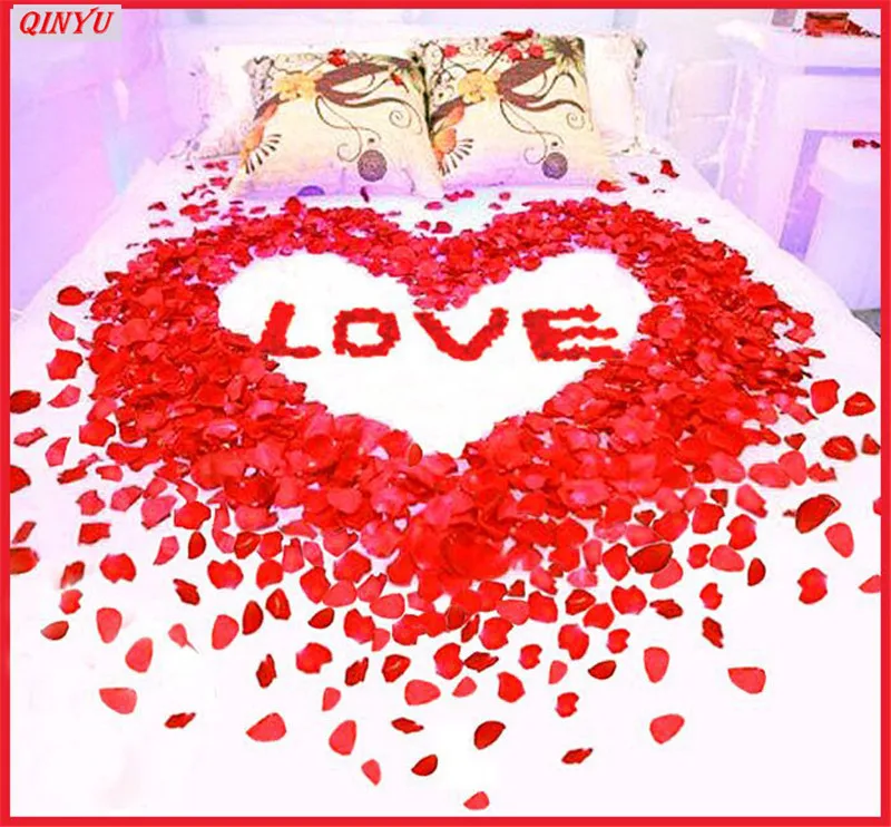 Искусственные лепестки розы для украшения дома 100/1000/300 шт.|artificial flowers|artificial flowers