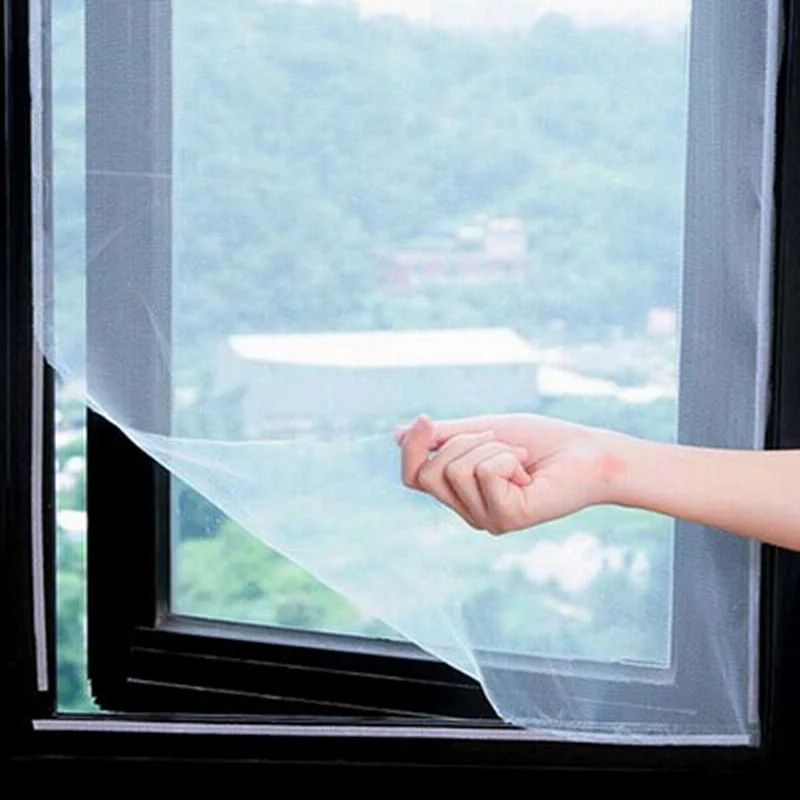 

New Summer Indoor Insect Fly Mosquito Mesh Window Screen Curtain Self-adhesive Door Net for Kitchen Home Office Protector