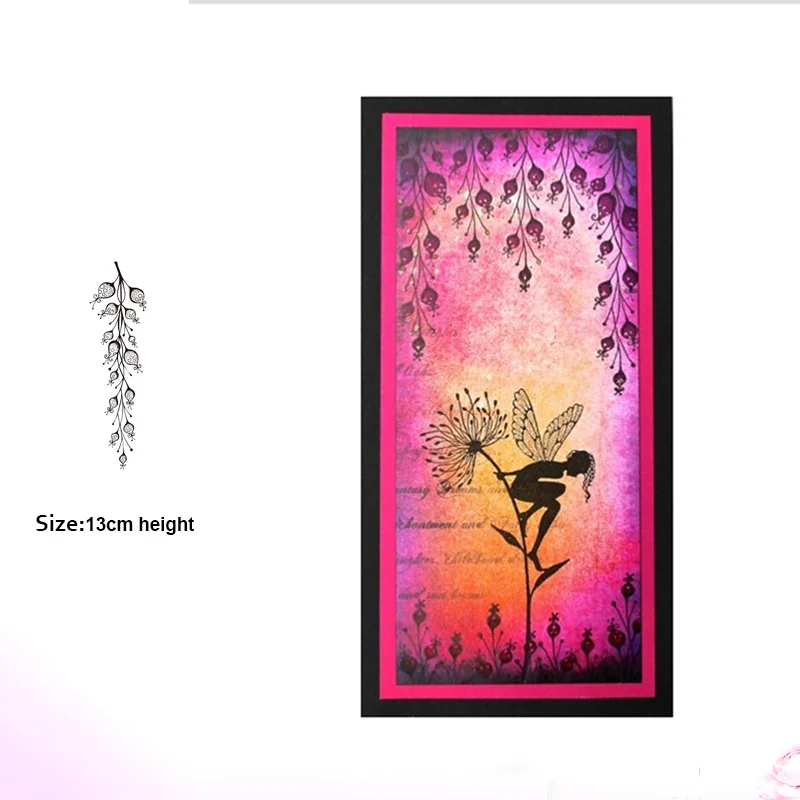 lantern Silicone Transparent Rubber Stamp background clear Stamps DIY Scrapbooking card making | Канцтовары для офиса и дома