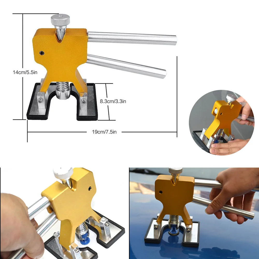 OUTILS EXTRACTEUR де вмятин DE LEVAGE без PEINTURE GRÊLE ENLÈVEMENT комплект RÉPARATION COLLE RÉPARAT |