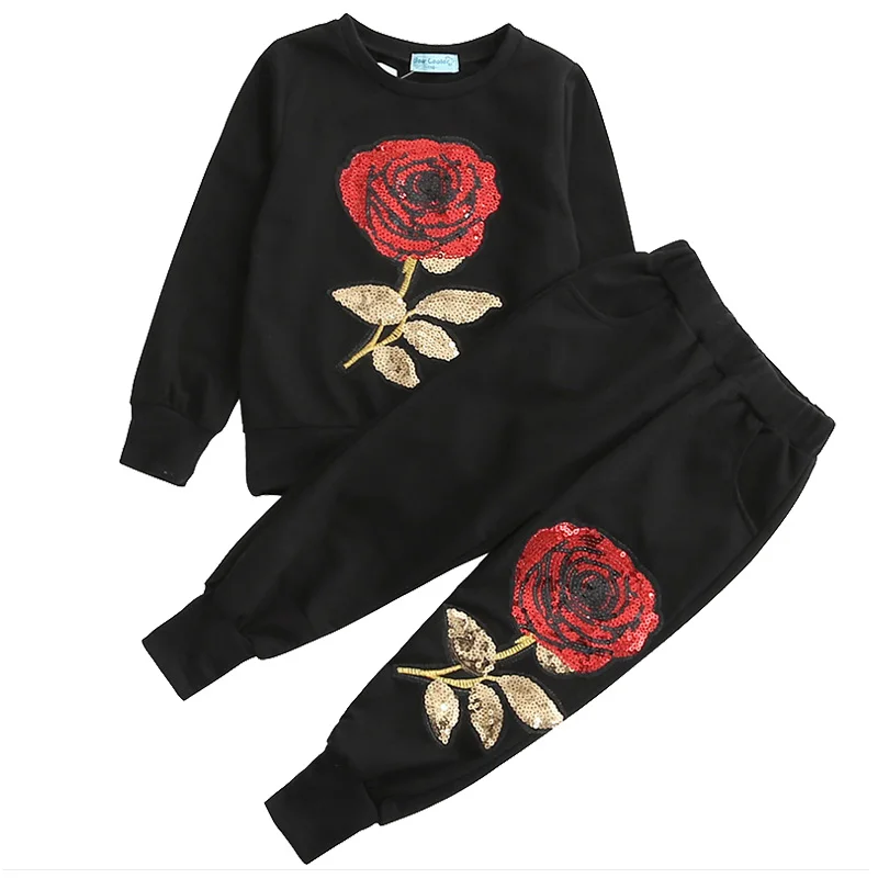 2019 комплекты одежды для девочек и мальчиков детские футболки штаны Детские с