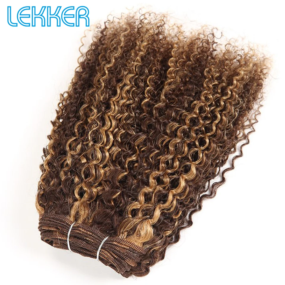 Натуральные волосы Lekker волнистые предварительно окрашенные # P1B 30 P4 27 цвет