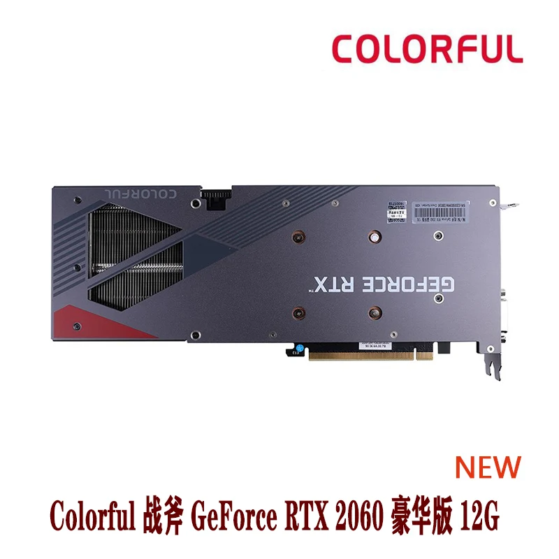Цветной GeForce RTX 2060 12G 12 нм Гб GDDR6 бит Поддержка процессора AMD Intel для настольных