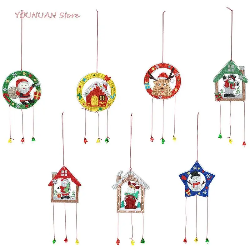 

Подвесные украшения в виде Деда Мороза