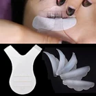 Набор силиконовых накладок для завивки, комплект из 5 пар аксессуаров, расческа для чистки и наращивания ресниц