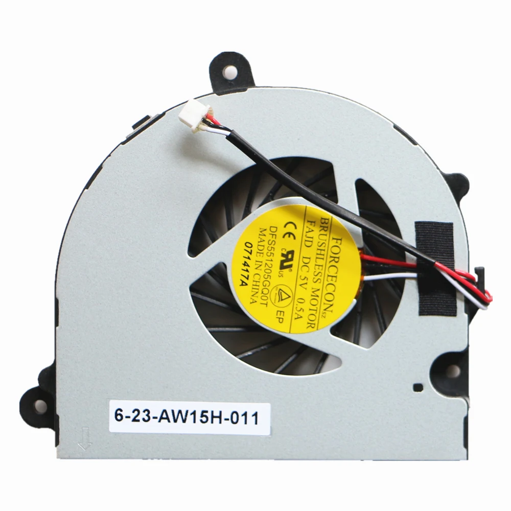 Новый оригинальный вентилятор для процессора Clevo W150 W150HR W170HR P370EM охлаждения