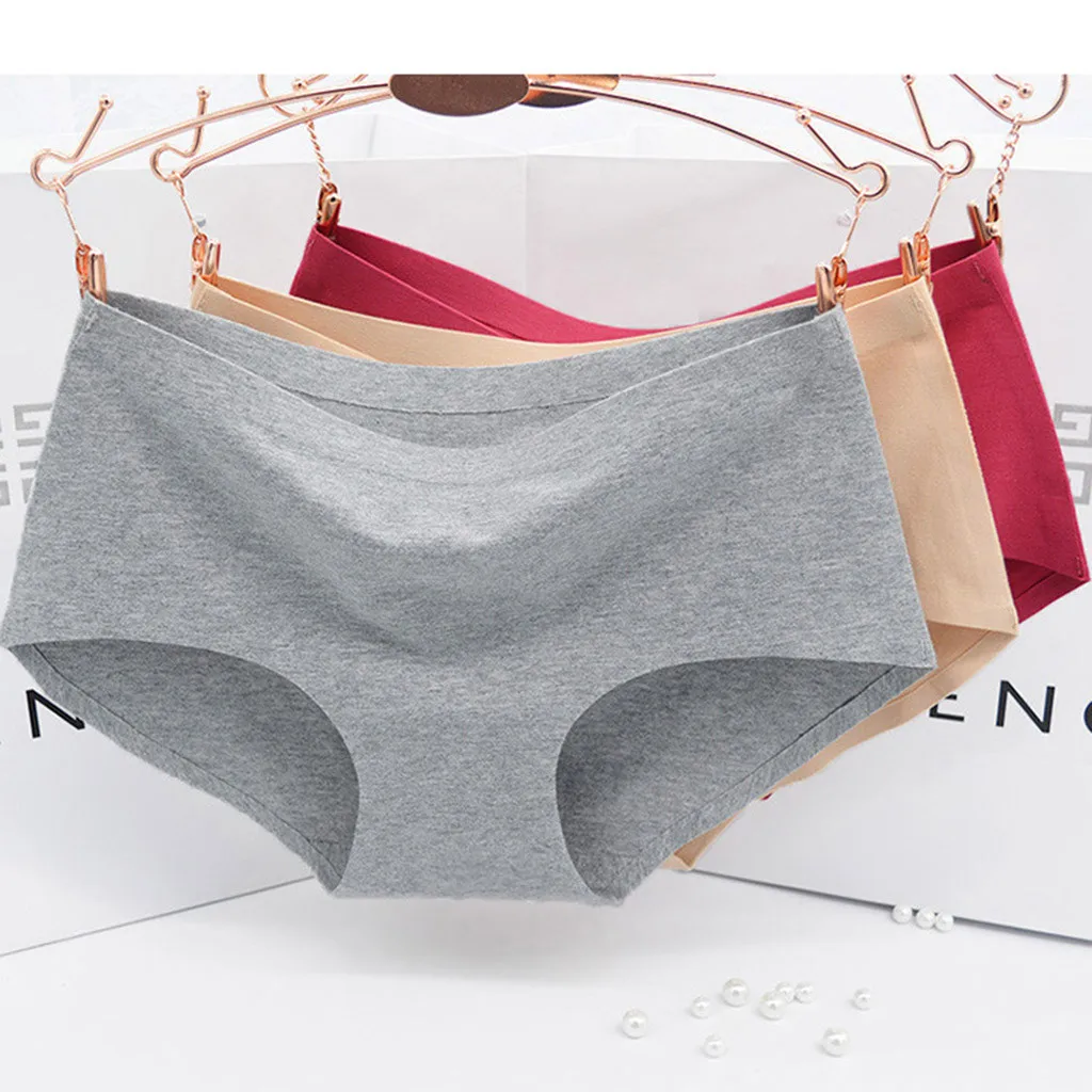 2019 новые горячие продукты модное бесшовное нижнее белье средней талии