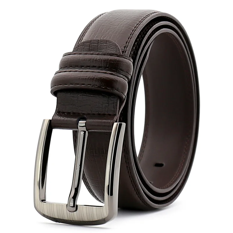 Dark brown3.7DLW 110-130 см, мужские ремни из натуральной кожи, большой размер, длинный кожаный ремень, Винтажный Мужской ремень, высокое качество, мужские ремни для джинсов - Цвет: Dark brown3.7DLW