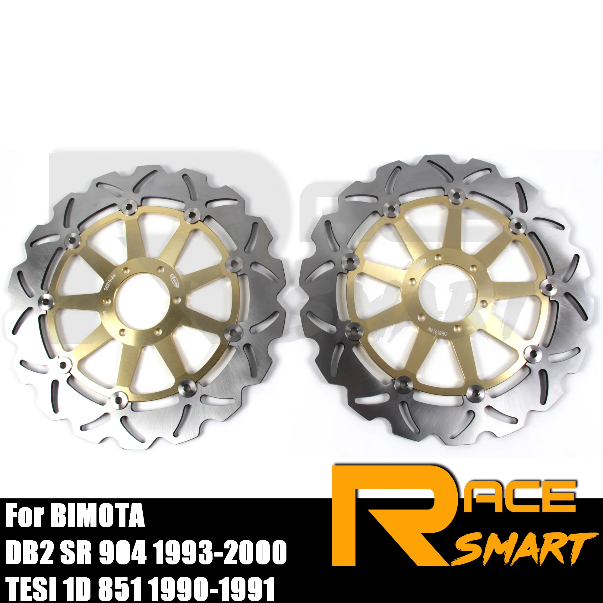 Передние тормозные диски с ЧПУ для мотоцикла BIMOTA TESI 1D 851 1990-1991 1 пара роторы DB2 SR 904