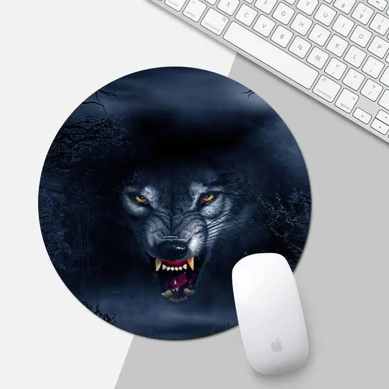 

Wolf Silicone large/small Pad to Mouse Game Mouse pad Desk Protect Game Officework Mat Non-slip Laptop Cushion mousepad