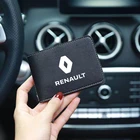 Кожаная обложка для Renault Captur Duster, Megane 2, 3, Clio, Logan, Чехол Для водительских прав, автодокументов, кредитных карт