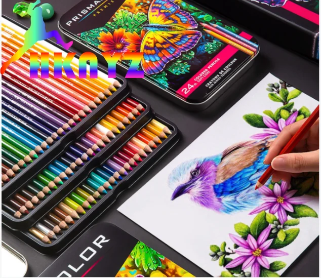 

original Prismacolor Premier 48 color original Prismacolor Premier art drawing color pencil Sanford Prismacolor pencils