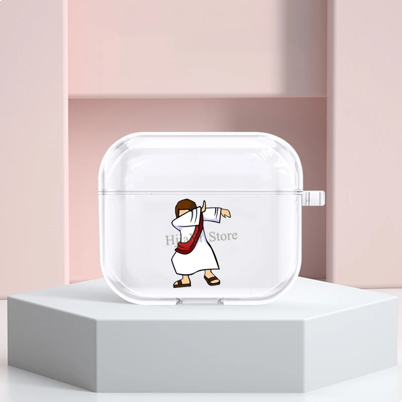 

Dabbing Jesus Christian Dab Dance Case For Apple Airpods 3 Soft Cover For Airpods Pro Airpods 2 Wireless Earphone Funda