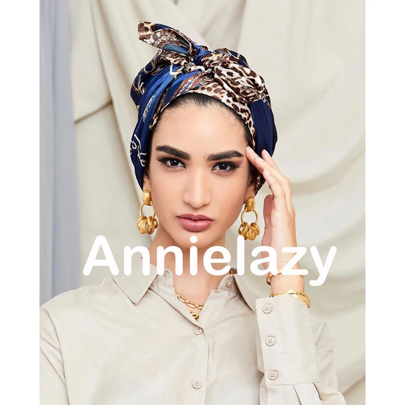 Квадратные шелковые шарфы для женщин 90*90 см атласная женская модель женский шарф