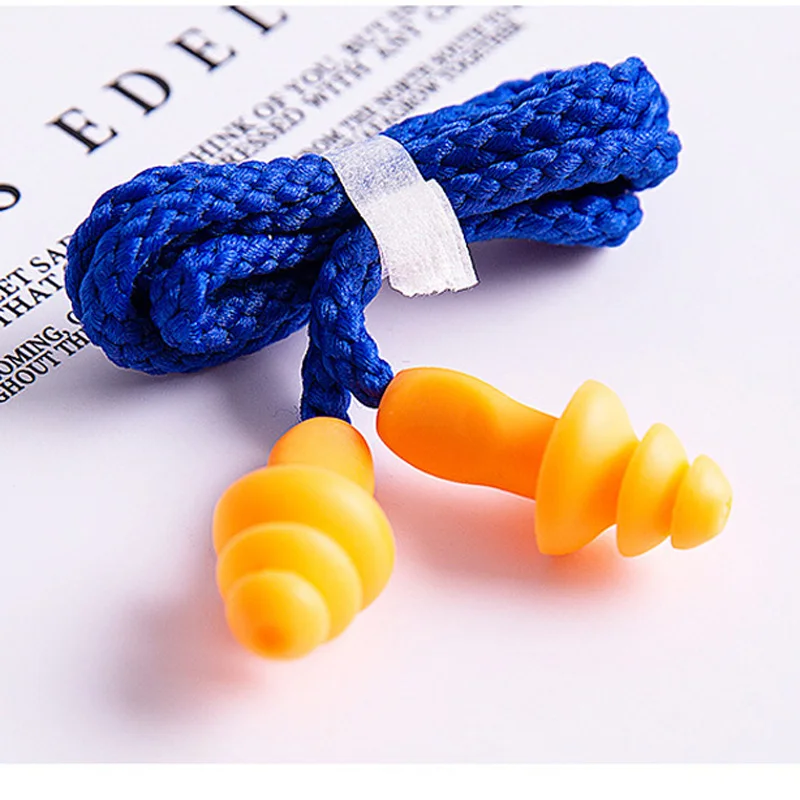 1 пара носков с коробкой Мягкие силиконовые со шнуром уха Вилки веревкой уши