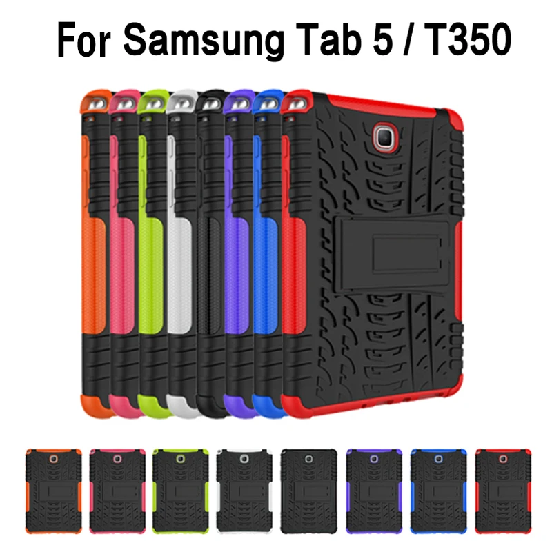 Чехол для Samsung Galaxy Tab A 8 0 SM T350 T355 P350 P355 дюймов пластиковый гибридный прочный
