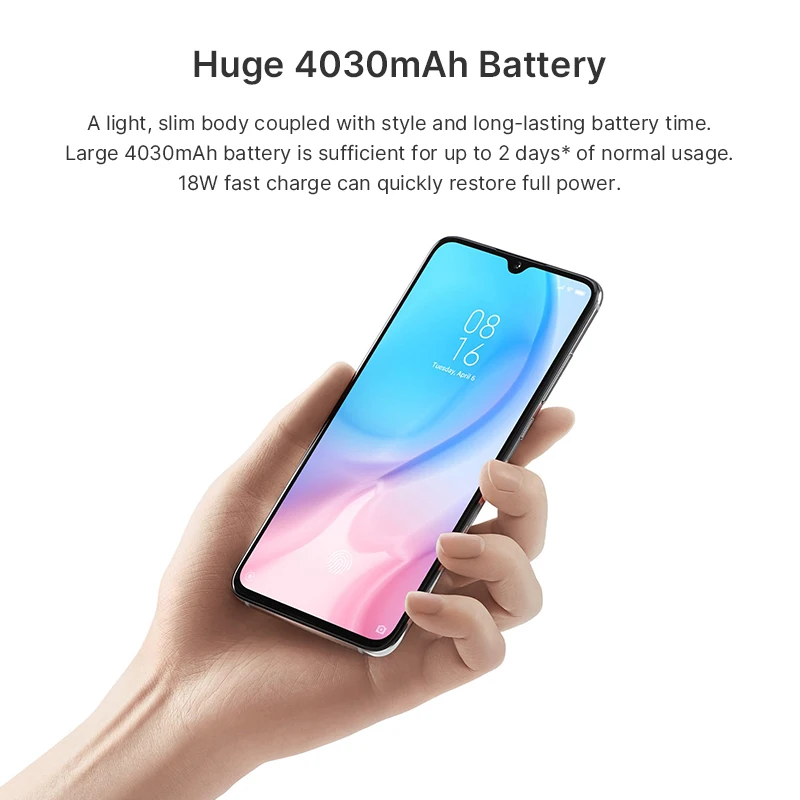 Глобальная версия Xiaomi Mi 9 Lite (Xiaomi CC9) 6GB 64GB Смартфон Snapdragon 710 Android AMOLED 6 39 '񠌮 mAh NFC