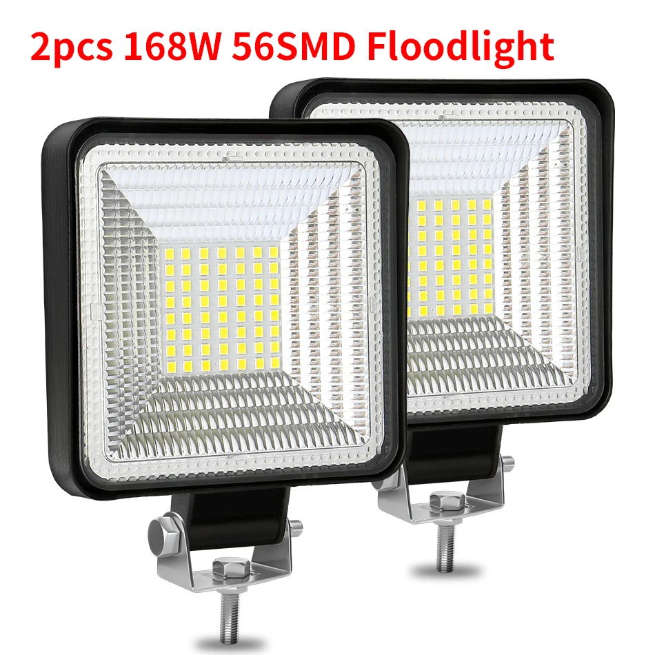 

AILEO 12 В 24 В Светодиодный бар Offroad Spot Flood Combo Светодиодный рабочий фонарь 3030 56SMD для грузовиков, тракторов, внедорожников 4WD 4x4, лодок, квадроциклов Barra, фары