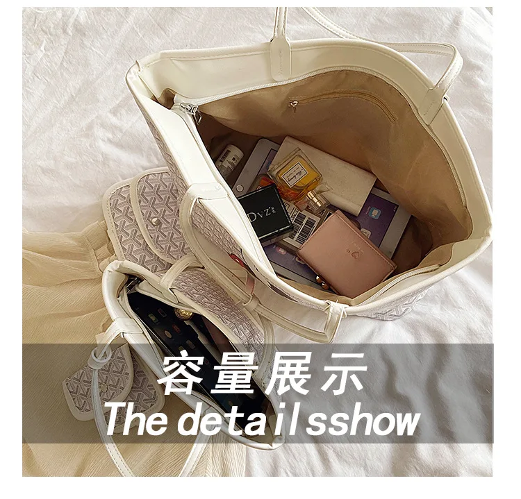 

2pcsDisney mickey mouse shoulder bag + cosmeitc bag lady pu minniehandbag big tote bag coin bag card holder